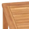 vidaXL Garten-Esstisch 140x80x77 cm Massivholz Teak Produktbild-Vorschau 7