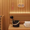 vidaXL Sauna-accessoire set, 4 stuks, zwart Productafbeelding-voorbeeld 3