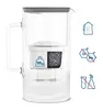 Wessper D2 BOROSILICATE futureflow™ Wasserfilterkanne 3 L Produktbild-Vorschau 2