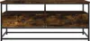 vidaXL Mesa de centro de roble ahumado, 100x51x45 cm, Vista previa de la imagen del producto 4