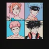 Maglietta Jujutsu Kaisen Anime Poster Gojo Itadori Anteprima dell’immagine prodotto 3