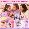 Kuromi Nagelsticker Set – 72 Sticker + 24 Steinchen – Produktbild-Vorschau 8