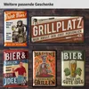 Retro Blechschilder Küche, BURGERS Rezepte, Blechschild Produktbild-Vorschau 6