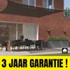 Kopu® Sonnensegel Quadratisch 5x5 m - 280 Gramm Produktbild-Vorschau 5