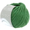 A ball of green yarn with a label. Produktbild-Vorschau