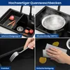 CECIPA Granitspüle & Küchenspüle 65 x 45 cm mit Abtropfkorb Produktbild-Vorschau 9