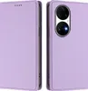 Litchi Leder Handyhülle für Huawei P50 Pro Wallet Produktbild-Vorschau 2