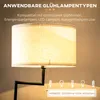 Stojaca lampa HOMCOM s odkladacou plochou, 40 W stojaca Náhľad obrázku produktu 8