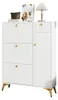 Armoire à chaussures avec 3 portes, 1 tiroir et 1 porte, Voir les images du produit 16