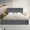 MOTIVENA Dalia Chesterfield Polsterbett 200x200 mit Produktbild-Vorschau 2