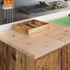 vidaXL Garážová skrinka na skladovanie starého dreva z Náhľad obrázku produktu 3