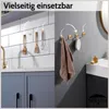 DEKAZIA® 4er-Set Klebehaken Gold – Garderobenhaken, Produktbild-Vorschau 4