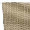 vidaXL Chaises de jardin 2 pcs. Poly rotin beige Voir les images du produit 10