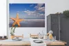 MuchoWow® Poster Seestern - Orange - Sand 180x120 cm - Produktbild-Vorschau 3