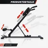 GORILLA SPORTS® Rückentrainer - Klappbar, Verstellbar, bis Produktbild-Vorschau 2