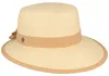 Panama Schute mit Einfass & Schleife UV 50+ von Hut-Breiter in beige