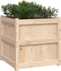 vidaXL Pflanzkübel 60x60x60 cm Massivholz Kiefer Produktbild-Vorschau 4