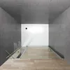 Duschtür 95 cm mit Festteil und Duschablage 5 mm Produktbild-Vorschau 2
