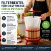 6L Presssack für Obstpresse – Presstuch & Filterbeutel für Produktbild-Vorschau 2