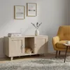 Szafka dla kota Relaxdays na kuwetę, rozmiar XXL, 2 komory, Podgląd zdjęcia produktu 2