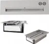 A collage of a bioethanol fireplace insert from different angles, showing its construction and components. Náhled obrázku produktu