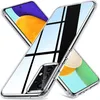 A clear phone case is shown diagonally, with a phone inside it. The phone has a colorful screen. Náhľad obrázku produktu