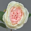 artplants.de Kunst Rose THYRI, Creme-rosa, 65cm - Textil Produktbild-Vorschau 2