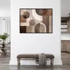 Bilder mit Rahmen Abstraktion Geometrisch Boho - 60x40 cm - Produktbild-Vorschau 2