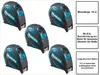 Makita 5x B-57168 meetlint 10 m rolmeetlint met magnetische Productafbeelding-voorbeeld 1