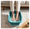 Relaxdays Fußbadewanne, faltbar, Noppen, Henkel, HxBxT: 23 Produktbild-Vorschau 3