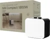 A product box for a Mill Compact 1800W fan heater is shown next to the actual product. Voir les images du produit