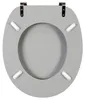 SANILO® WC-bril Manhattan, grijs, direct van de fabrikant. Productafbeelding-voorbeeld 5
