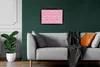 MuchoWow® MuchoWow® Gerahmtes Poster Eis - Muster - Rosa Produktbild-Vorschau 5