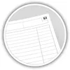 Oxford International college pad "MEETINGBOOK", foderato Anteprima dell’immagine prodotto 8