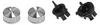 DeLonghi AS00006170 (=AS00007089) Manopole per portafiltro Anteprima dell’immagine prodotto 1