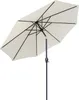 Sekey Sonnenschirm 330cm Alu Gartenschirm 8-eckiger Produktbild-Vorschau 1