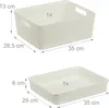 Relaxdays Schubladen Organizer 10-tlg. Set, Produktbild-Vorschau 4