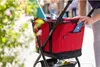 Carlett boodschappenwagen met 4 wielen, inklapbaar, tas met Productafbeelding-voorbeeld 14