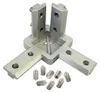 SCHMIDT systemprofile Eckverbinder 3-Weg Nut 8 4040 3D Produktbild-Vorschau 2