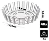 KADAX Fermentiergewichte – 48er Set, Gärhilfe fi 66 mm mit Produktbild-Vorschau 2