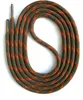 SNORS Sicherheitssenkel rund - SCHLAMM / ORANGE - 5mm - Produktbild-Vorschau 1
