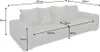 riess-ambiente Big Sofa ELEGANCIA 285cm grau Microfaser XXL Produktbild-Vorschau 7
