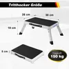 Tritthocker Klappbar, Trittstuhl, Klapphocker, rutschfeste, Produktbild-Vorschau 5