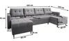 Masseno Ecksofa MILO U mit Schlaffunktion U-Form, Sofa mit Produktbild-Vorschau 7