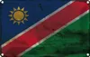 vianmo Blechschild 12x18 cm Namibia Rost Flagge Fahne Produktbild-Vorschau 1