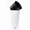 Prosperplast Rato Tubus kvetináč s vložkou biely 40 cm Náhľad obrázku produktu 24