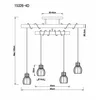 Globo Lighting|Deckenleuchte Metall schwarz matt, 4x E27 Produktbild-Vorschau 7