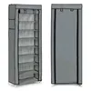 ModernHome Stoff Kleiderschrank mit Regalen für Kleidung Produktbild-Vorschau 3