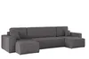 A large, modular grey sofa is shown against a white background. Náhled obrázku produktu