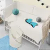 3-teilige Bettwäsche Belisima Dino 3D 90/120 creme-türkis Produktbild-Vorschau 3